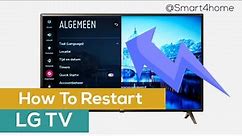 LG Smart TV: How to Restart or Reboot an LG TV? [LG Smart TV : How To Reset and Reboot]