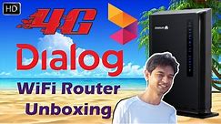 Dialog 4G WiFi Router Unboxing | HUAWEI LTE CPE E5172