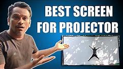 Best Projector Screen For Your Home Theater