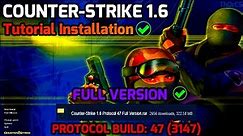 How To Download Counter-Strike 1.6 (Protocol Version 47) - (3147) Free Download