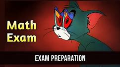 Tom and Jerry Before Math Exam Meme | Exam whatsapp status