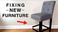 New Furniture = New Problems: Solutions to Repair Furniture, by the Fixing Furniture YouTube Channel