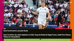 Coupe du monde de rugby 2023 : Owen Farrell, star et capitaine de l'Angleterre, marié à une très jolie blonde
