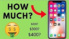 iPhone X TRUE COST // How Much Is the iPhone X WORTH?