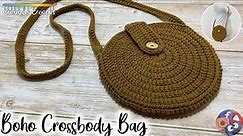 CROCHET “Boho” Crossbody Bag | Tutorial