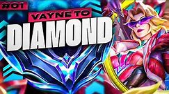 Vayne Unranked to Diamond #1 - Vayne ADC Gameplay Guide | Season 13 Vayne Gameplay