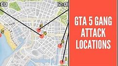 GTA 5 Gang Attack Locations With Video [Locations & Time]