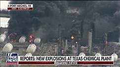 Fires burn at chemical plant in Port Neches, Texas