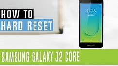 Hard Reset Samsung Galaxy J2 Core - Factory Restore