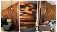 Home Decor Inspiring Wooden Wall Paneling Design | Wall Decorating Ideas | Wood Wall Art PVC Panel
