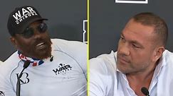 "SHUT THE F*CK UP" - DEREK CHISORA AND KUBRAT PULEV GET IN TO A MASSIVE ARGUMENT AT PRESS CONFERENCE