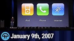The 17th Anniversary of the Announcement of the 1st iPhone