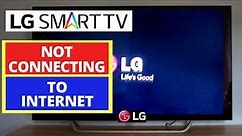 How to Fix LG SMART TV Not Connecting to Internet || LG SMART TV won't connect to Internet