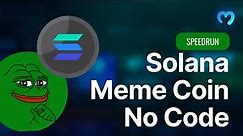 Create Your Own Meme Coin For Solana | Moralis Money