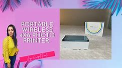 Portable & Wireless 4x6 Photo printing machine