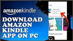 How to Download & Install Amazon Kindle for Desktop PC 2024?