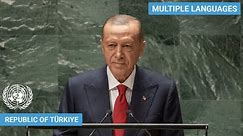 🇹🇷 Türkiye - President Addresses United Nations General Debate, 78th Session | #UNGA