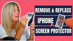 Remove and Replace iPhone Screen Protector - Easy Auto Align DefenSlim Install Kit