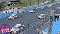 Mi primera carrera online en Forza Motorsport (Grand Oak Raceway / Honda Civic TCR) || Heikki360ES