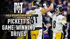 HIGHLIGHTS: Game-winning drives led by Kenny Pickett | Pittsburgh Steelers