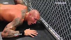 John Cena vs Randy Orton - WWE RAW 2009 - Gauntlet Match Hell in a Cell HD