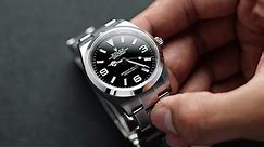 4K Rolex Explorer 124270 Review | Hands On The New 36mm 2021