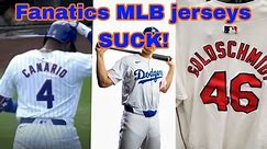 Fanatics has ruined MLB jerseys