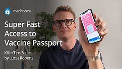 Show Your Vaccine Passport in 2 Seconds with iPhone Wallet