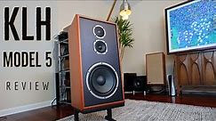 KLH Model 5 Speaker Review - Vintage Meets Modern