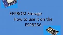 Tech Note 015 - How to Use ESP8266 EEPROM