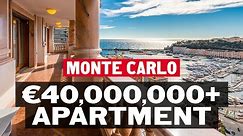 Living in Monaco-Monte Carlo in a 40+ million Euro apartment | Residence Villa de Rome