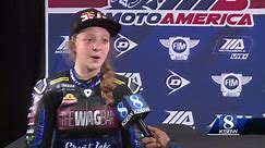 Meet the youngest motorcycle racers at MotoAmerica SuperBike SpeedFest