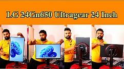 lg ultragear gaming monitor || 24gn650 || ultragear monitor || lg ultragear || lg rotating monitor