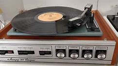 Vintage vinyl 1971 Accord / Акорд 201 stereo records player Original sound