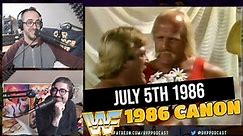 1986 Canon - WWF Championship Wrestling 7 05 86