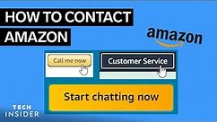 How To Contact Amazon For Help
