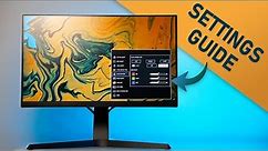 The Best Settings for Your Monitor