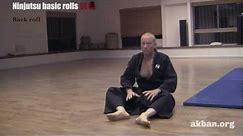How to learn the basic Ninjutsu rolls - Ninjutsu training - AKBAN