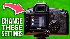 Canon 5D Mark I (5D Classic) Best Photo Settings For Beginners | Complete Photography Settings Guide