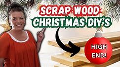 5 High End Scrap Wood Projects - Christmas Decor/Scrap Wood Christmas DIYs