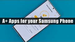 5 Must-Have Apps for All Samsung Galaxy Smartphones - (FREE & without ads)