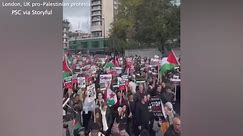 WATCH: Pro-Palestinian rallies across Europe