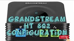How Analog Phone Connect to VOIP Network || Grandstream HT802 Configuration