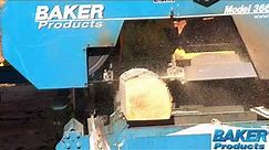 Baker 3665D in ACTION! at J&S sawmill!