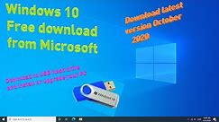 How to download windows 10 Last version 2020 from Microsoft