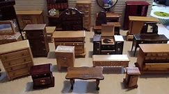 #MINIATURE ANTIQUES, RECORD PLAYER, DRESSERS, ARMOIRES, DISPLAY CABINETS AND MORE - Collection #1