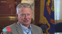 Gov. Little talks relationship with lt. governor, executive orders, and the notable 2021 legislative session