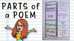 Poetry for Beginners: Parts of a Poem