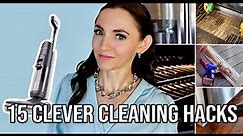 15 Clever Cleaning Hacks That Will Blow Your Mind! (clean like a pro)