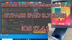 How To iPad 6th Generation iOS 17.4.1 iCloud Bypass By Unlock Tool Easy Method